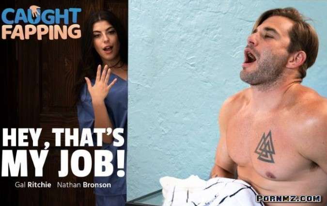 CaughtFapping – Gal Ritchie Hey Thats MY Job