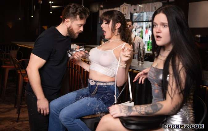 TransAngels – Rana Katana Wet Titty T Shirt Fiasco