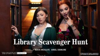 [Transfixed] Maya Woulfe Ariel Demure – Library Scavenger Hunt